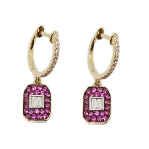 Ruby Earrings E41552