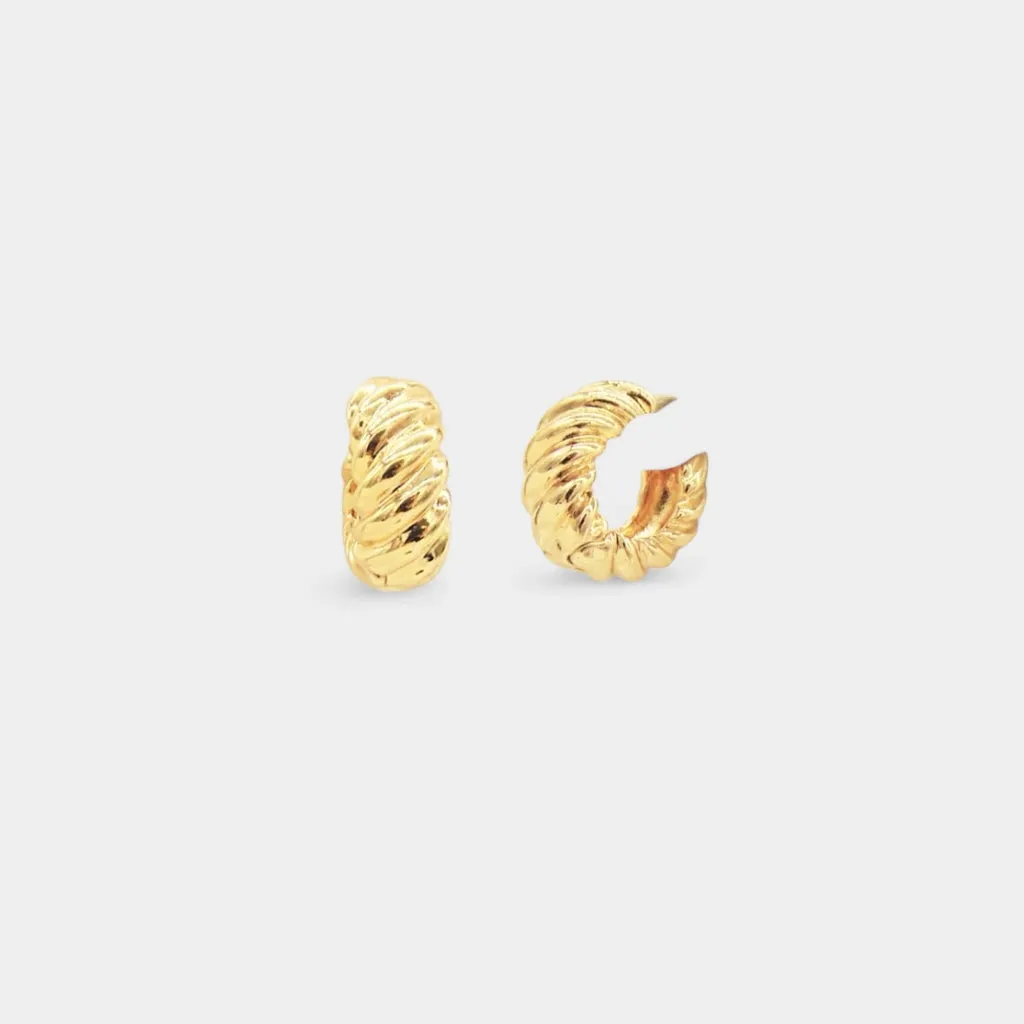 Sadie Hoops Gold