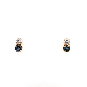 Sapphire Stud Earrings