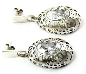 Silver Earrings | M4126