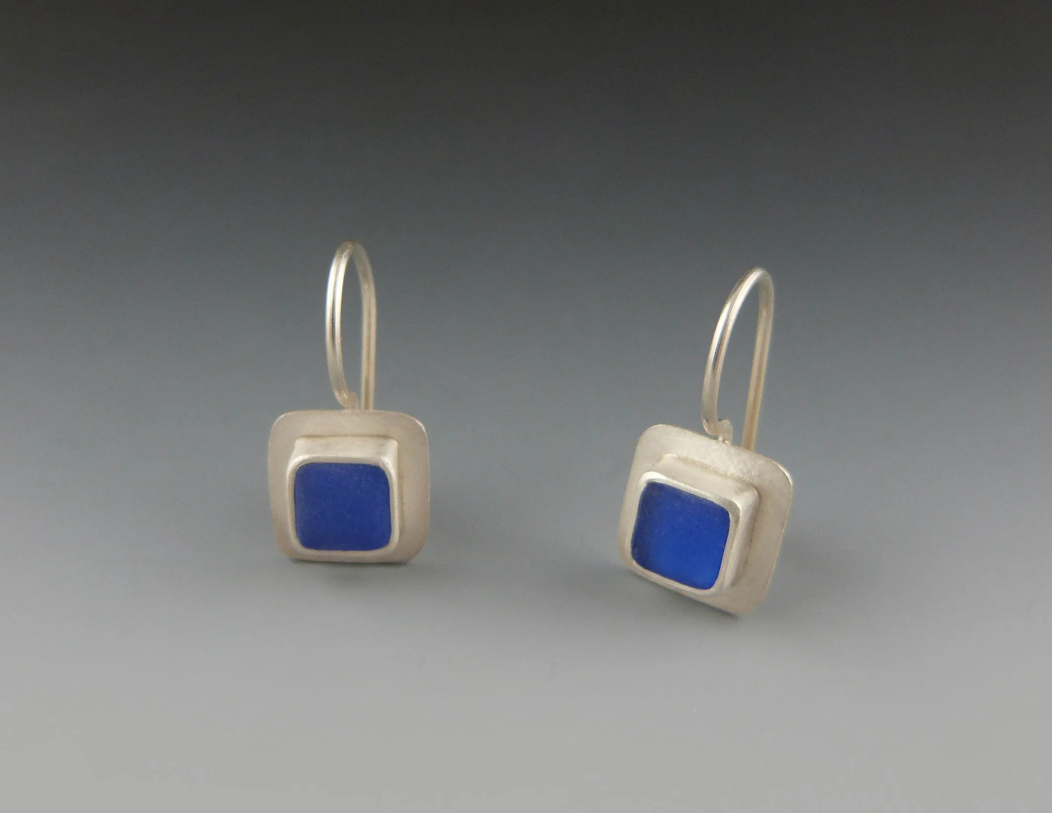 Small Square Wire Earrings