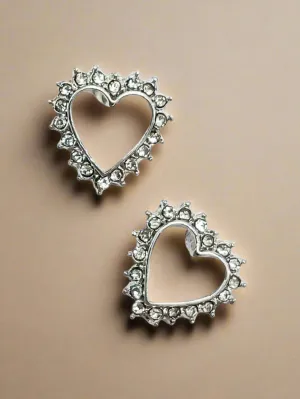 Sparkle Heart Earrings
