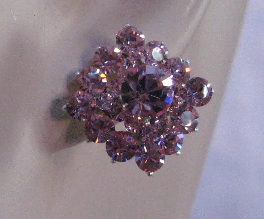 Square Crystal Earrings
