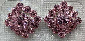 Square Crystal Earrings