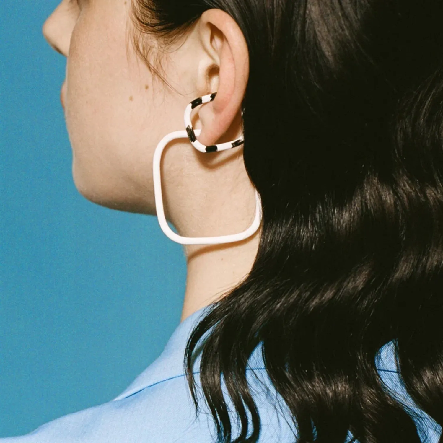 Stainless Steel Cuff Earrings