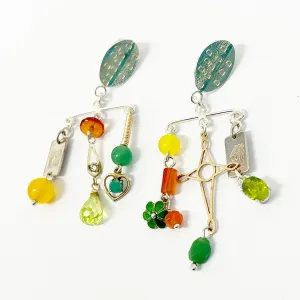 Sterling silver and vintage Earrings - Field Delights