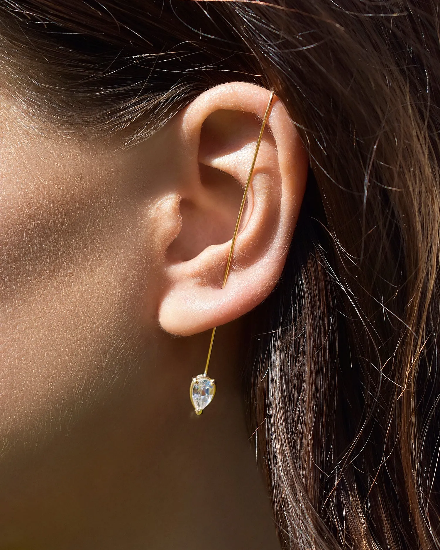 Stiletto Needle Earring