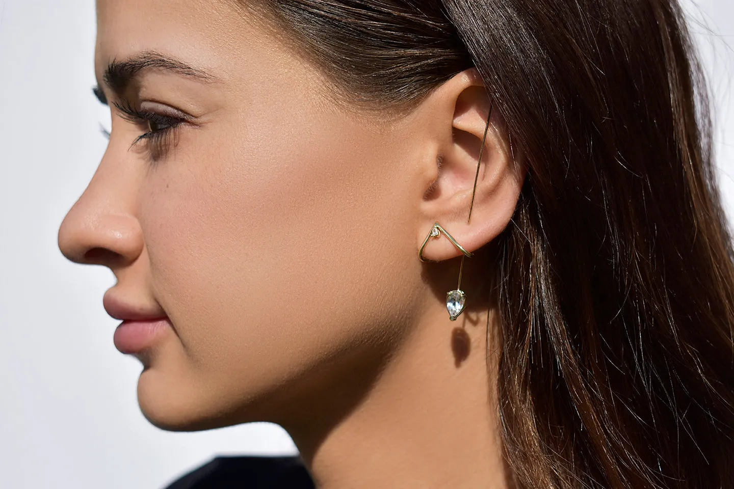 Stiletto Needle Earring
