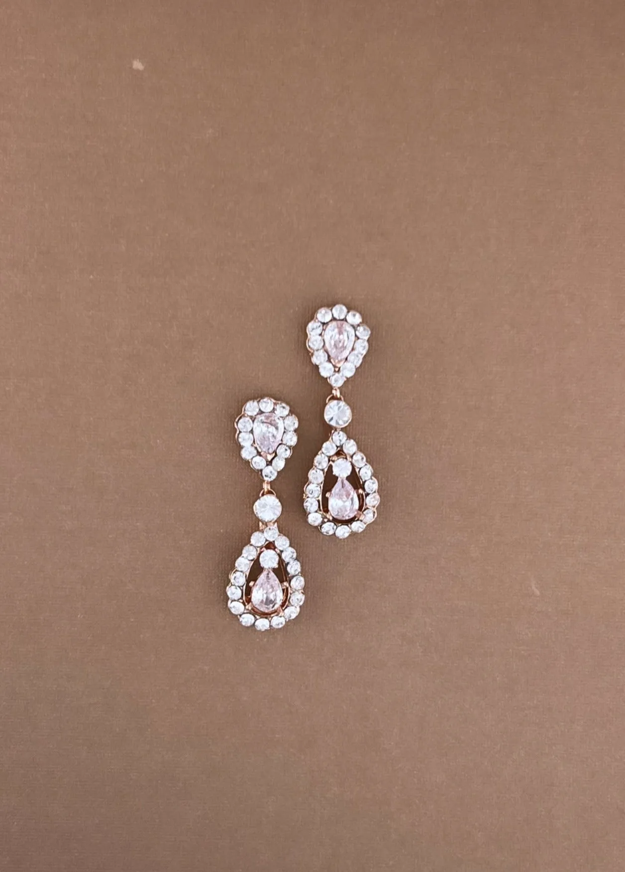 SUE Earrings, Earrings with Swarovski Crystals - Sample Sale