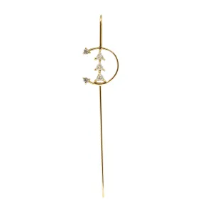 Sunrise Needle Earring