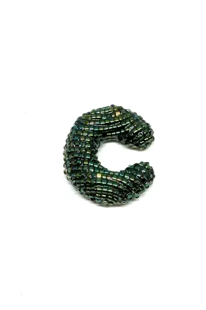 Susanna Vega Iris Green Small Ora Earcuff