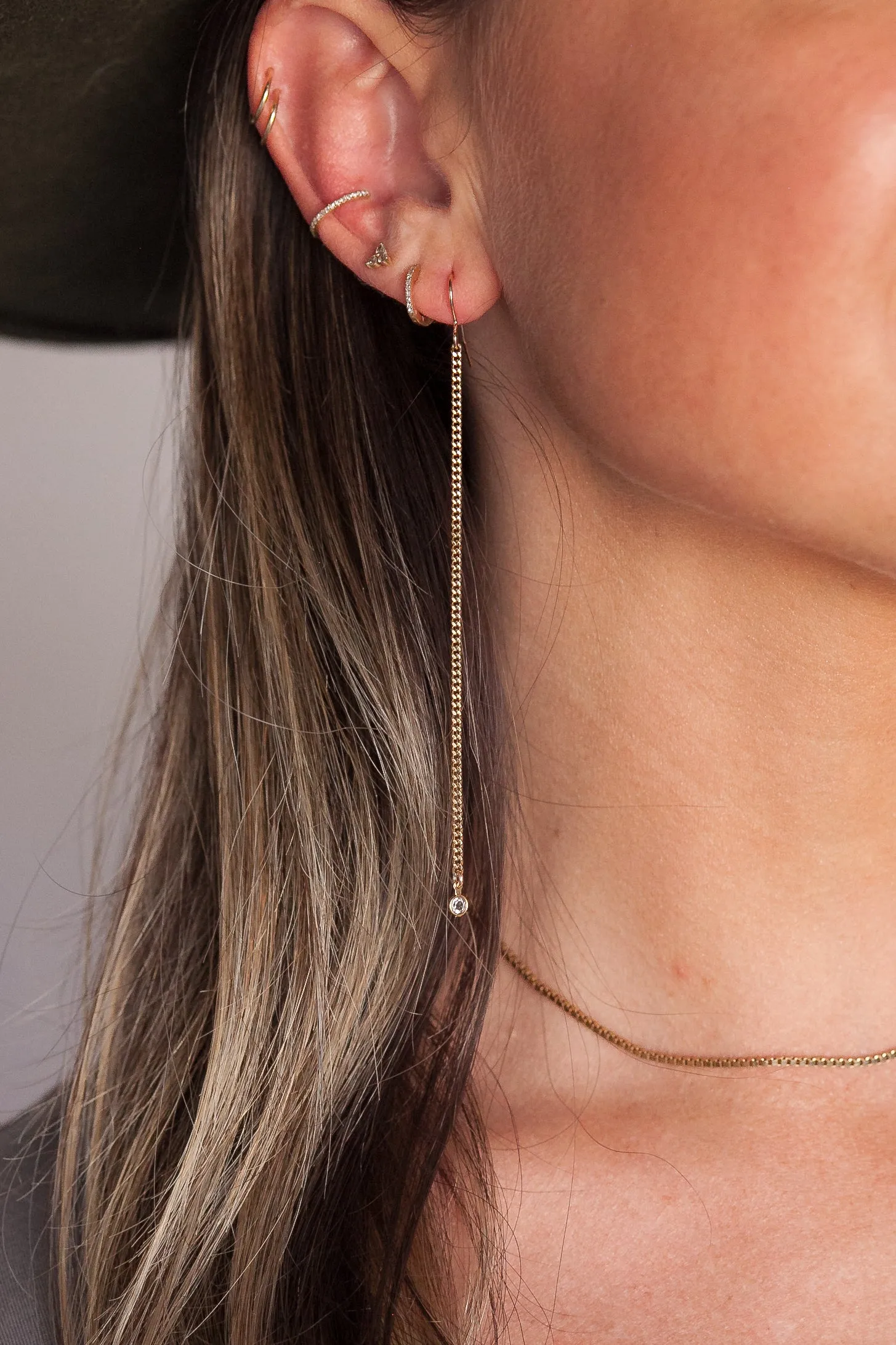 Swarovski Crystal Drop Earring