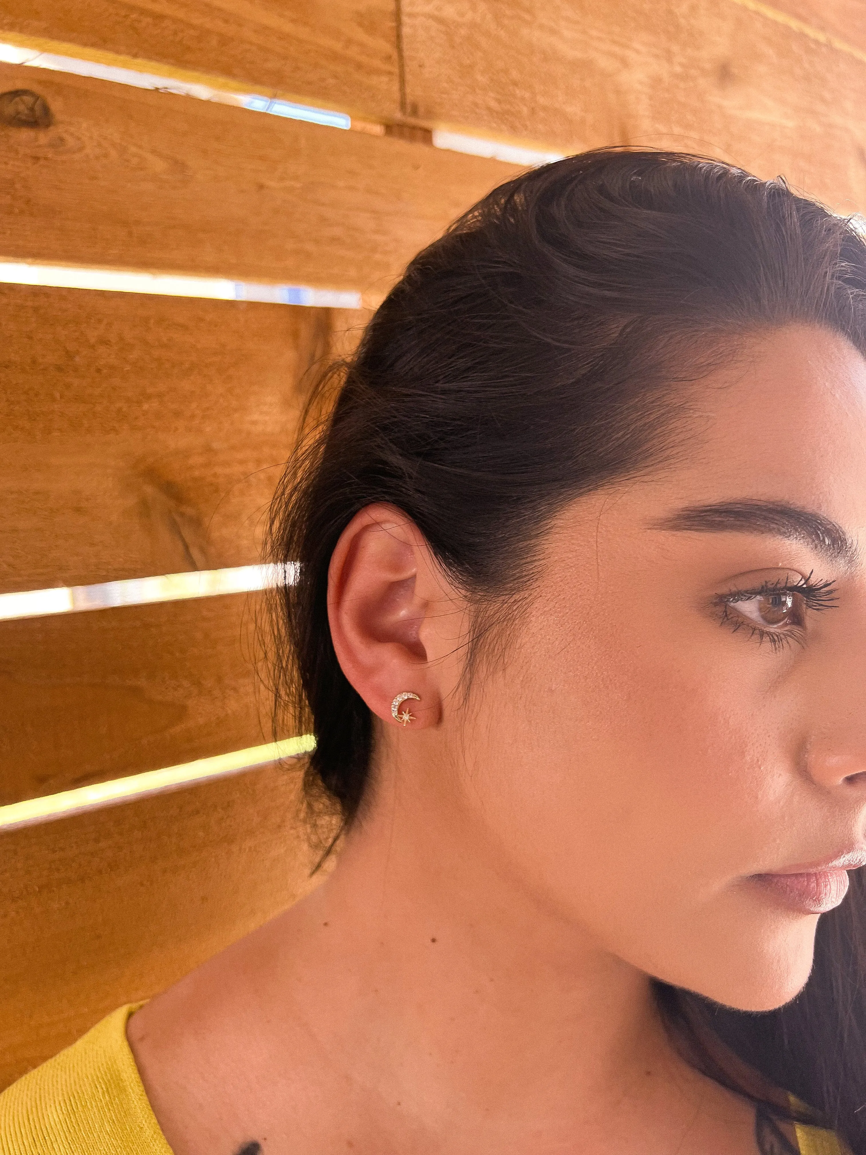tarot earrings with ear cuff (GOLD PLATED)