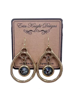 Teardrop Crystal Earrings