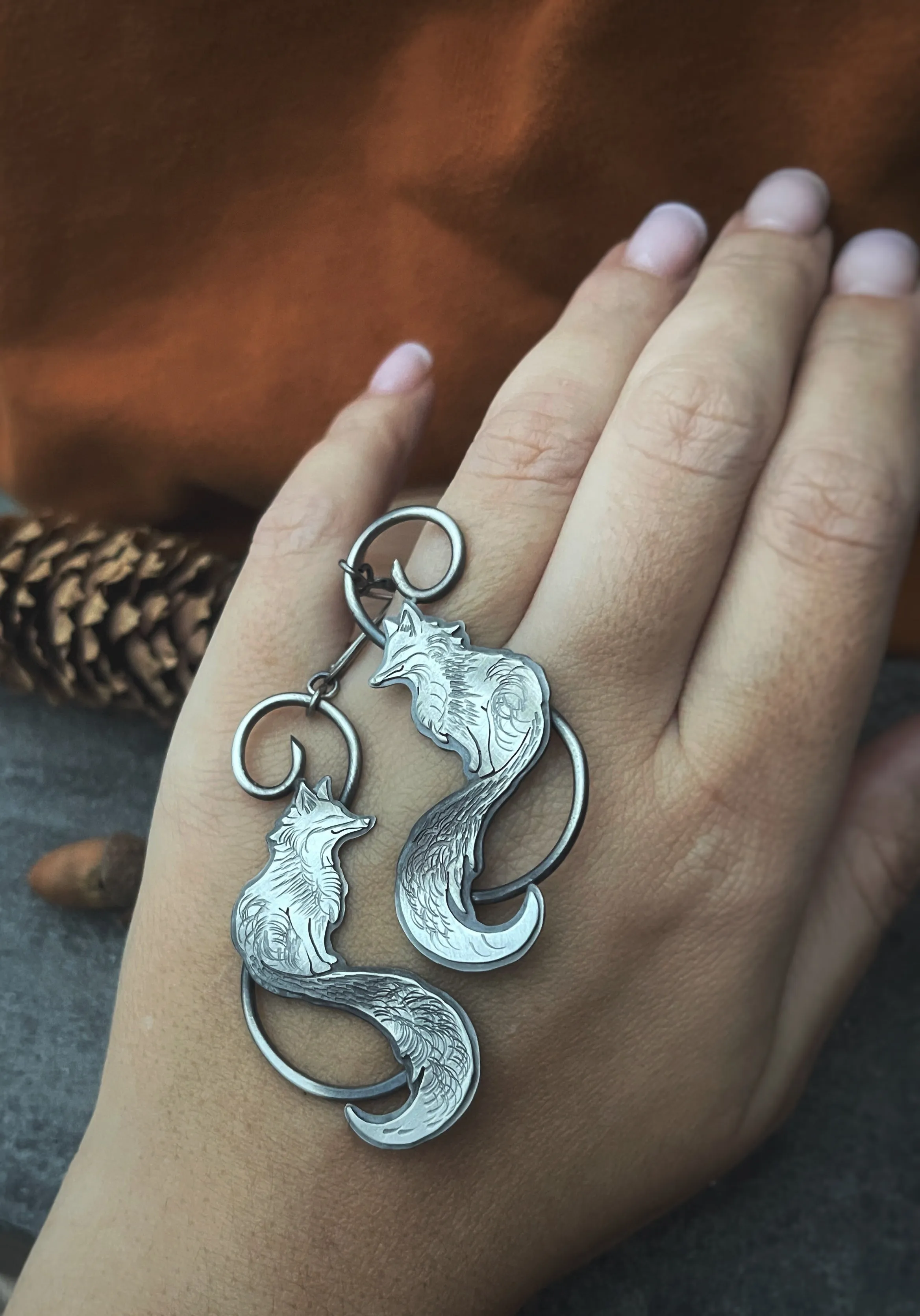 The Fox Earrings