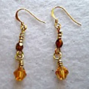 The Lillystone Collection Classic Gold Beaded Earrings (special order - sold out)