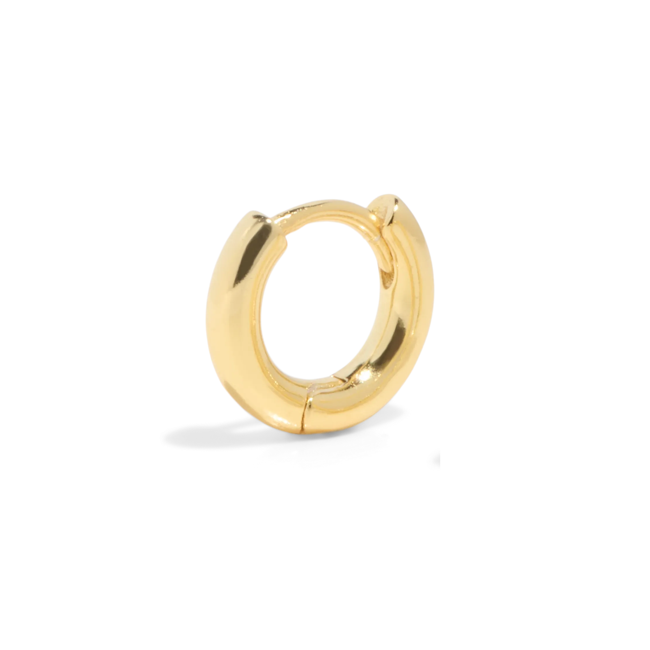 THE TREASURE HOOP SET SMALL - 18k gold vermeil