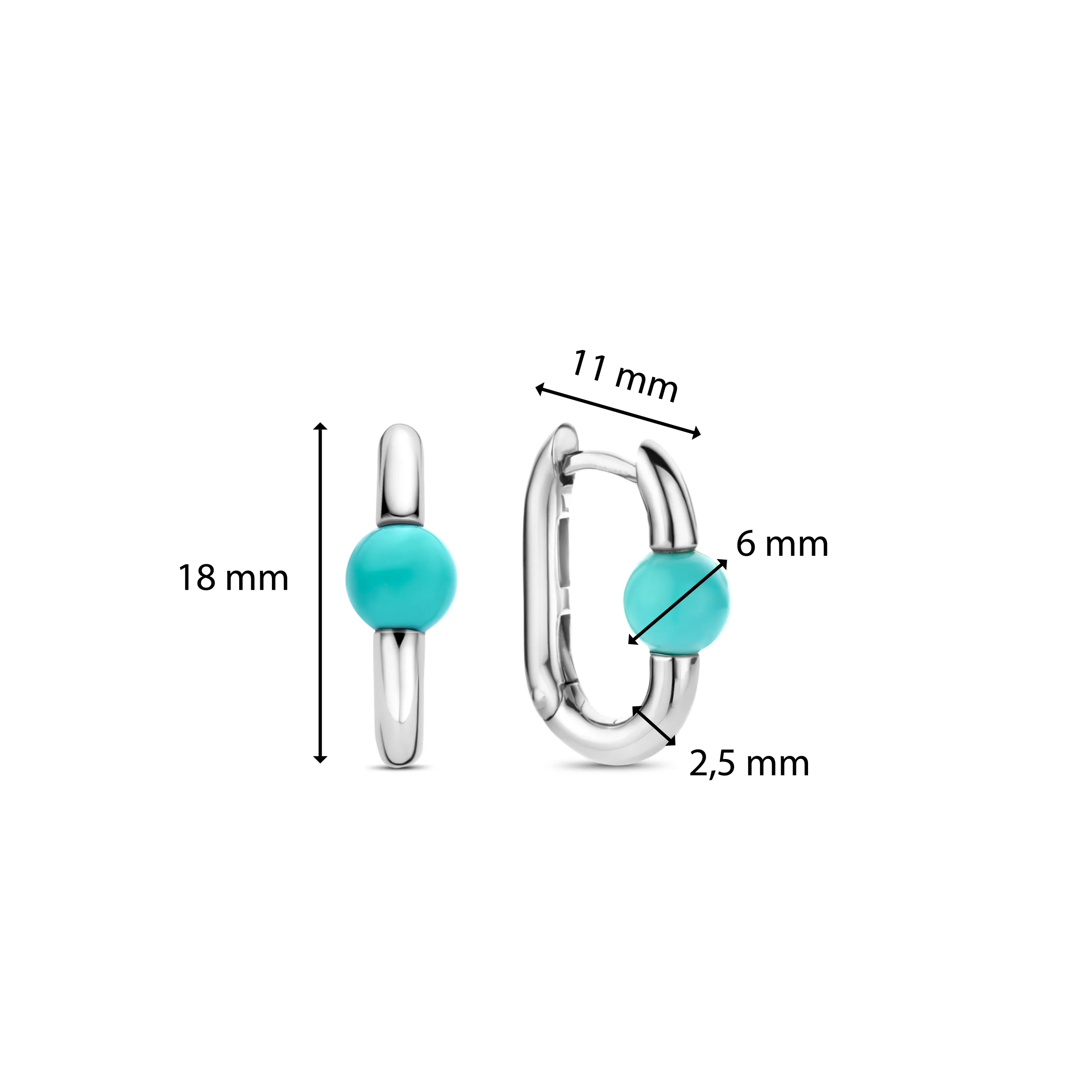 TI SENTO Earrings 7914TQ
