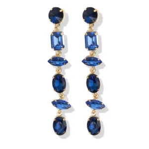 Tiered Crystal Earring