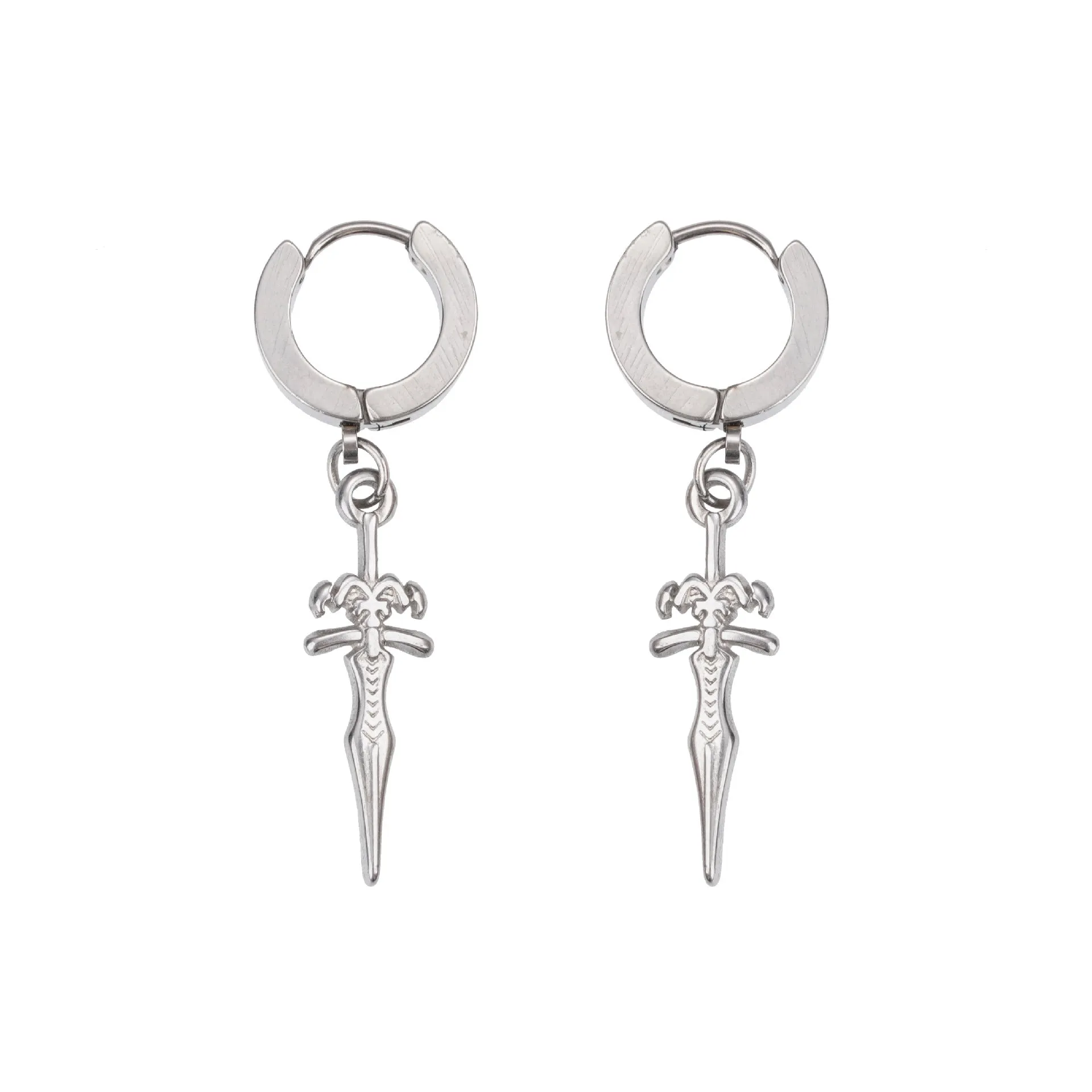 Titanium Steel Ear Jewelry Hip Hop Ear Clips