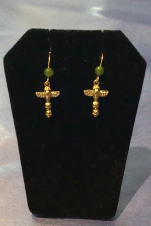 Totem Jade Earrings