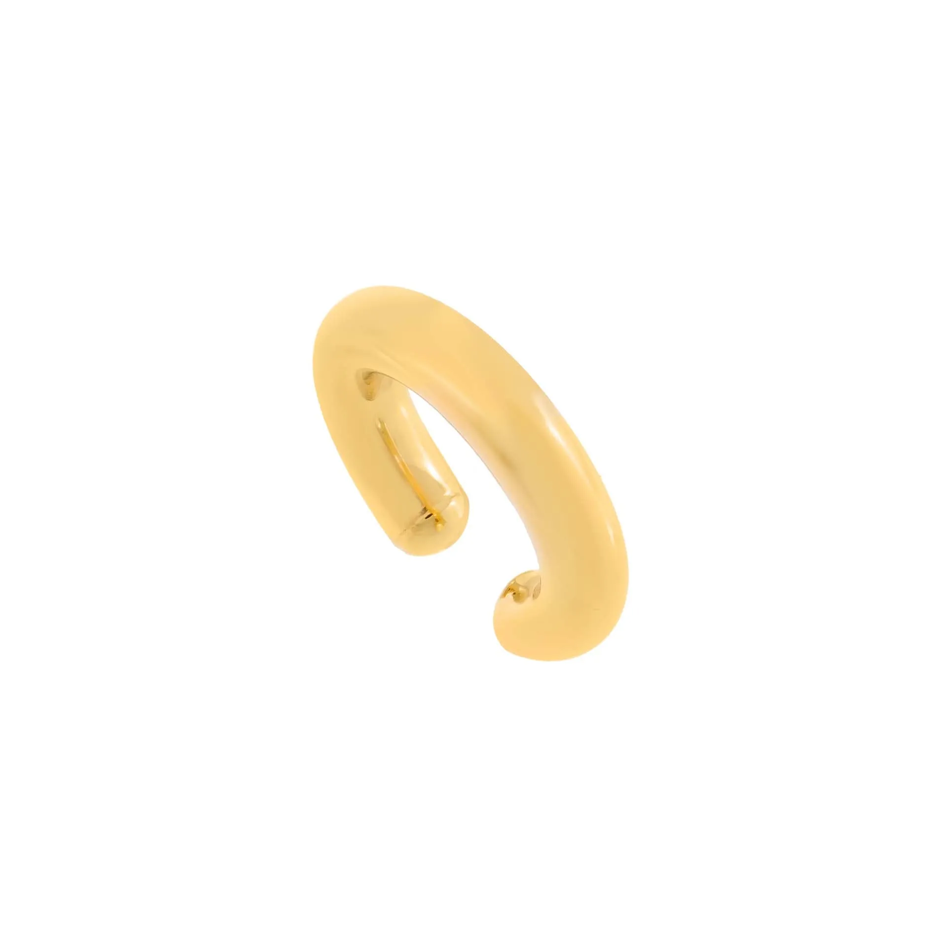 Tubular Solid Ear Cuff