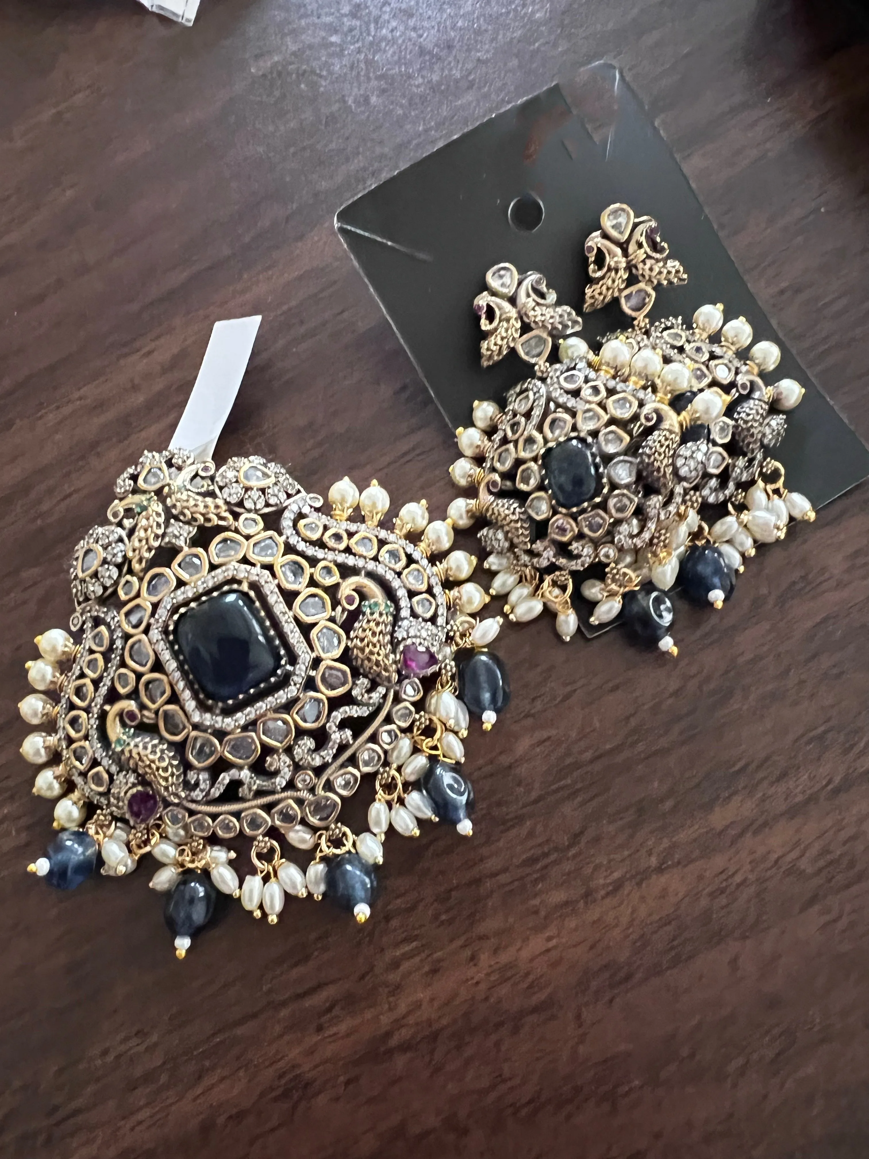 Victorian CZ Pendant set
