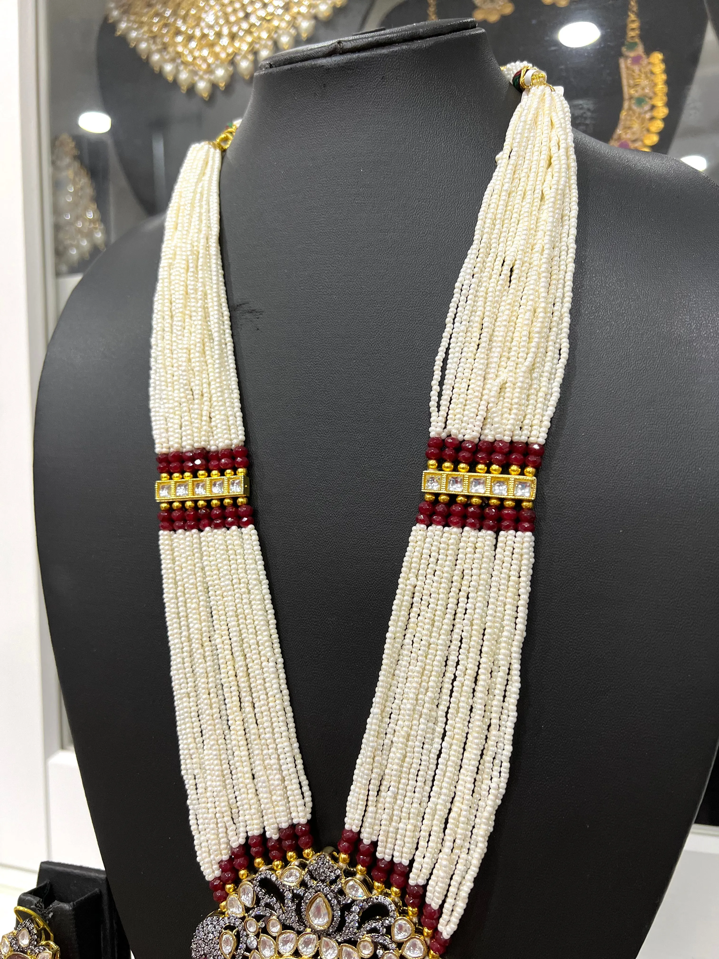 Victorian Necklace with Monalisa Beads