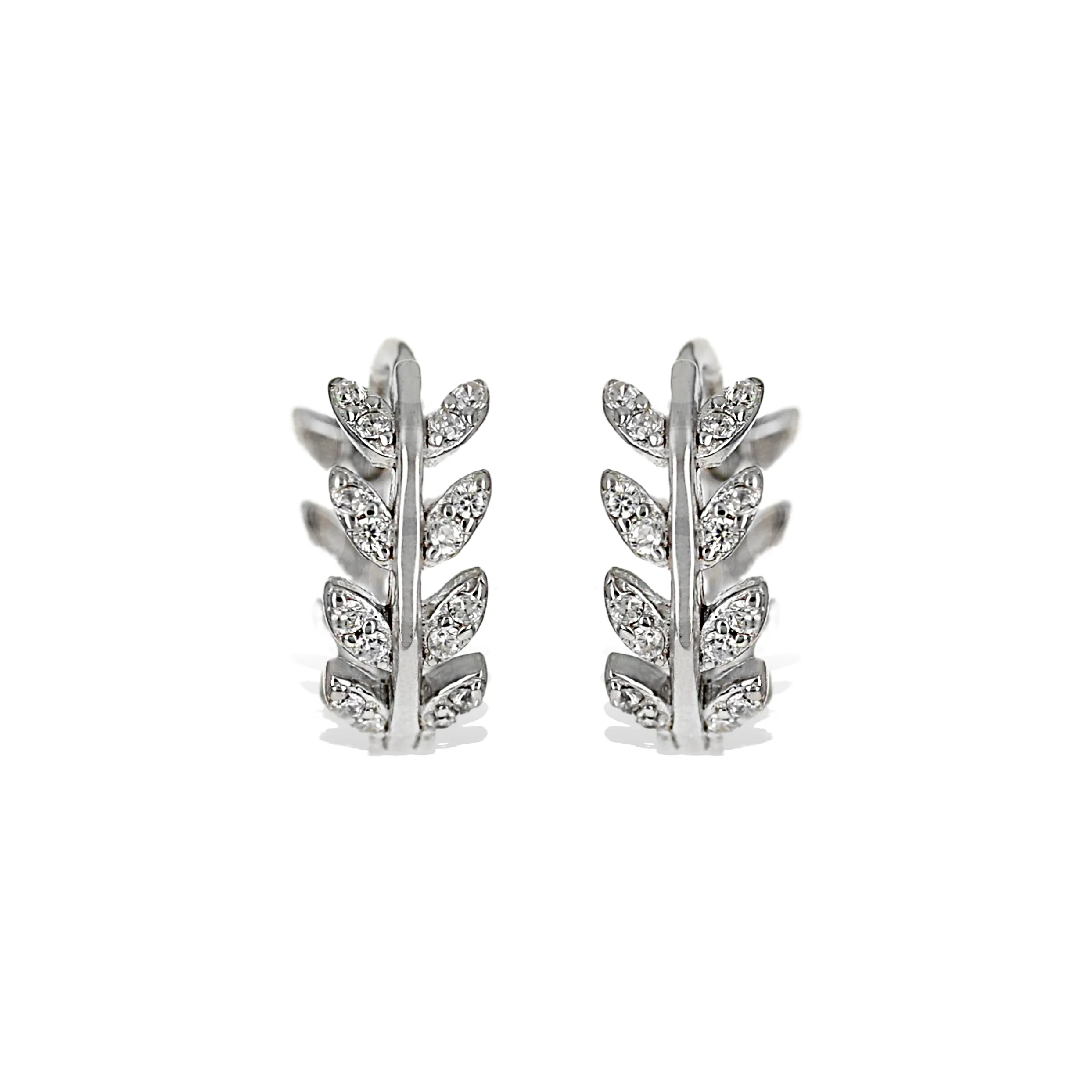 Vine Huggie Hoop Earrings