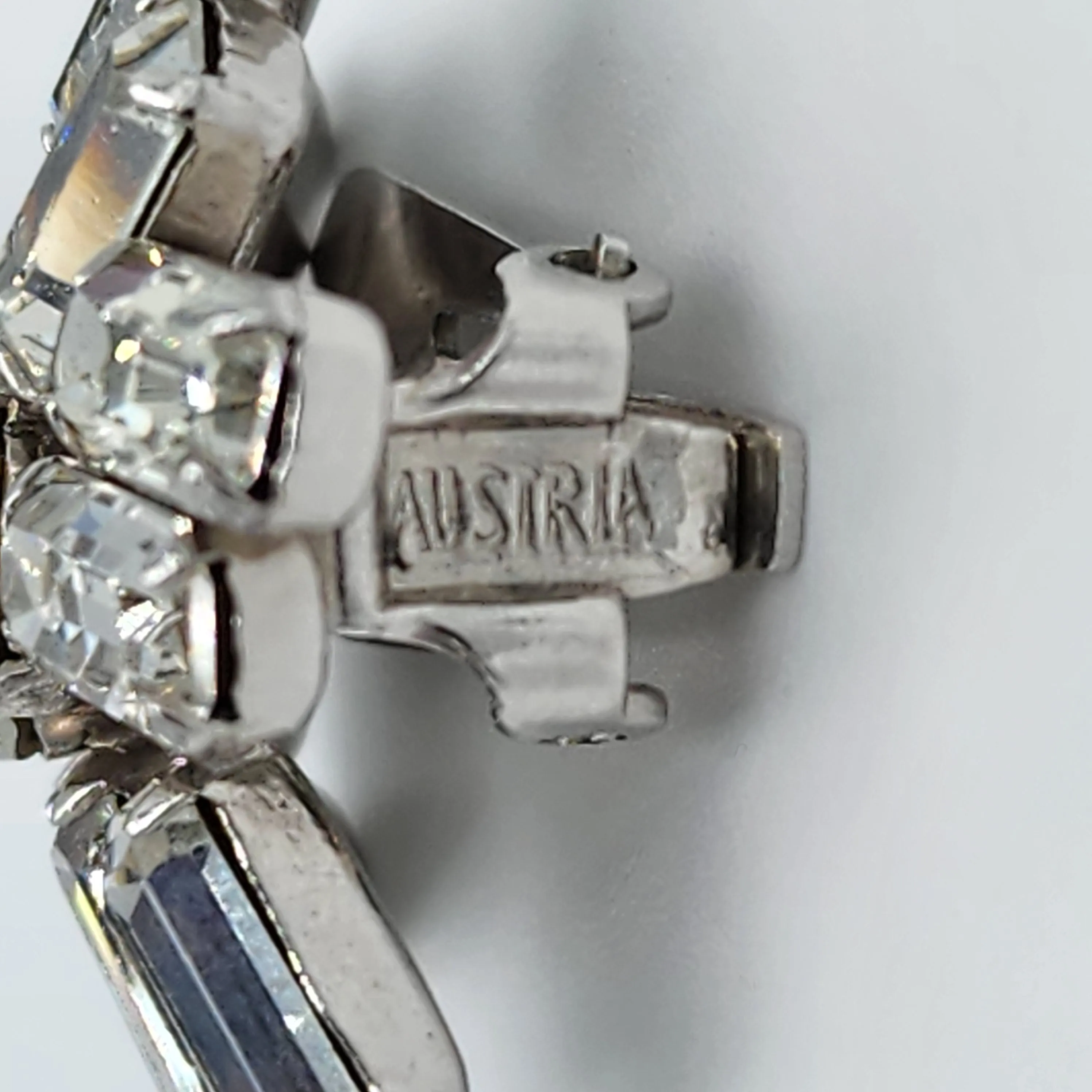 Vintage Austrian Crystal Earrings