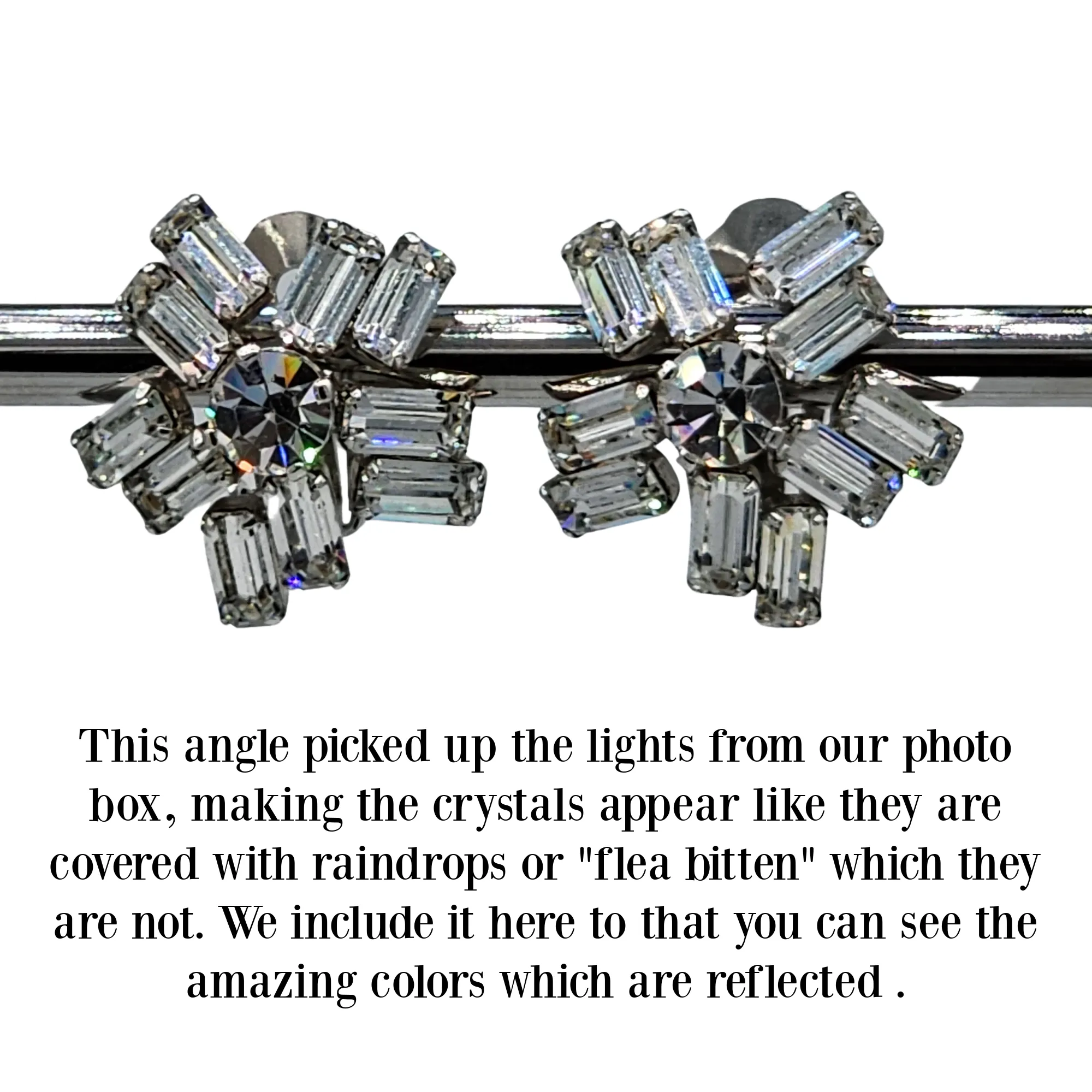 Vintage Austrian Crystal Earrings