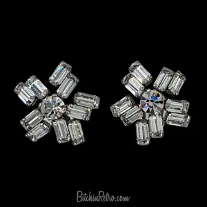 Vintage Austrian Crystal Earrings