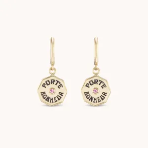 Wee PB Hoops Pink Sapphire