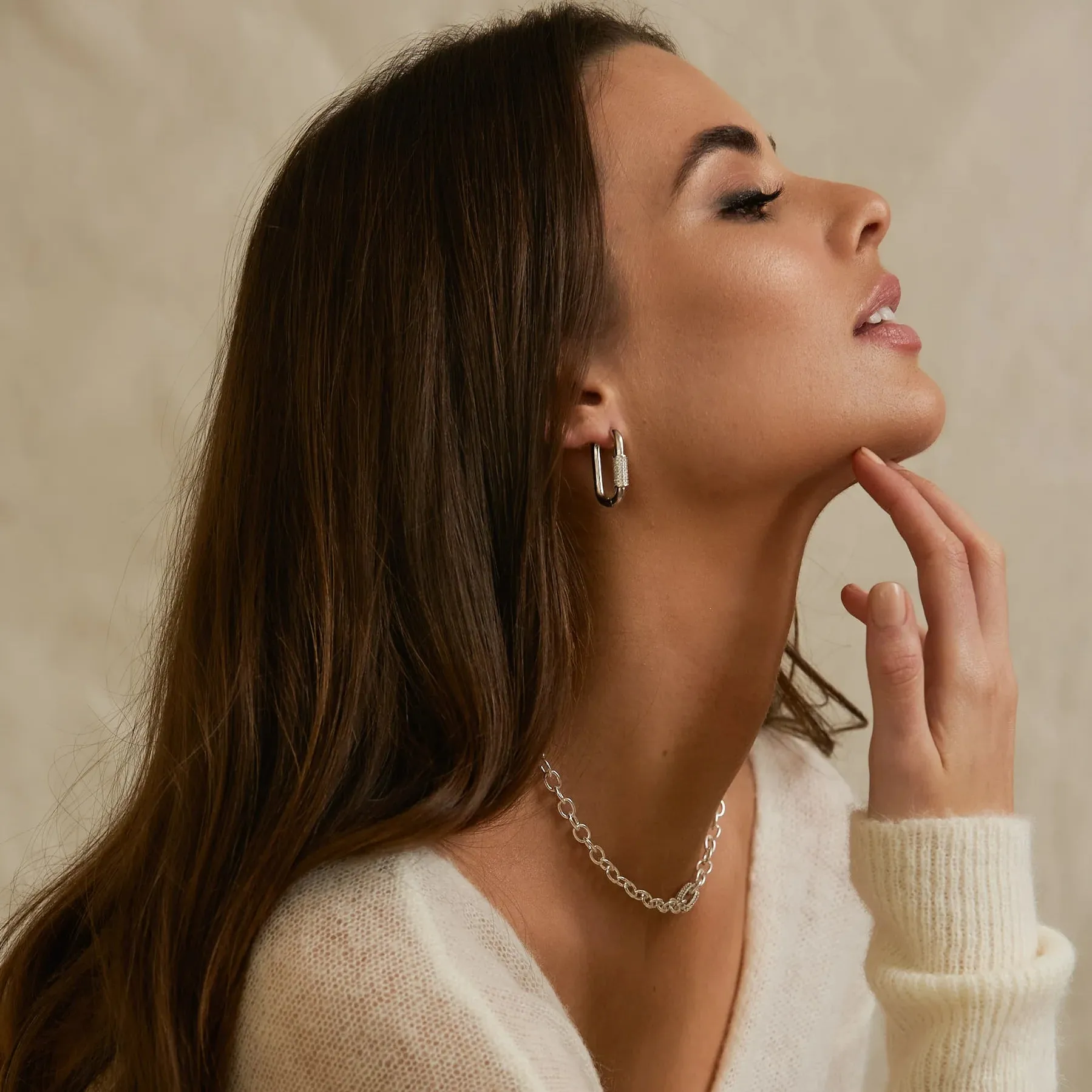 Zahar Xanthe Earrings Silver