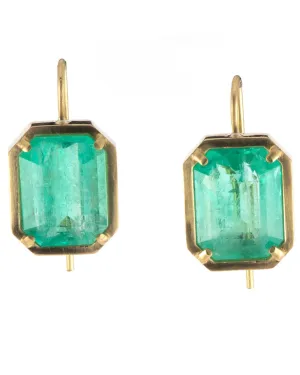 Zambian Emerald Earrings